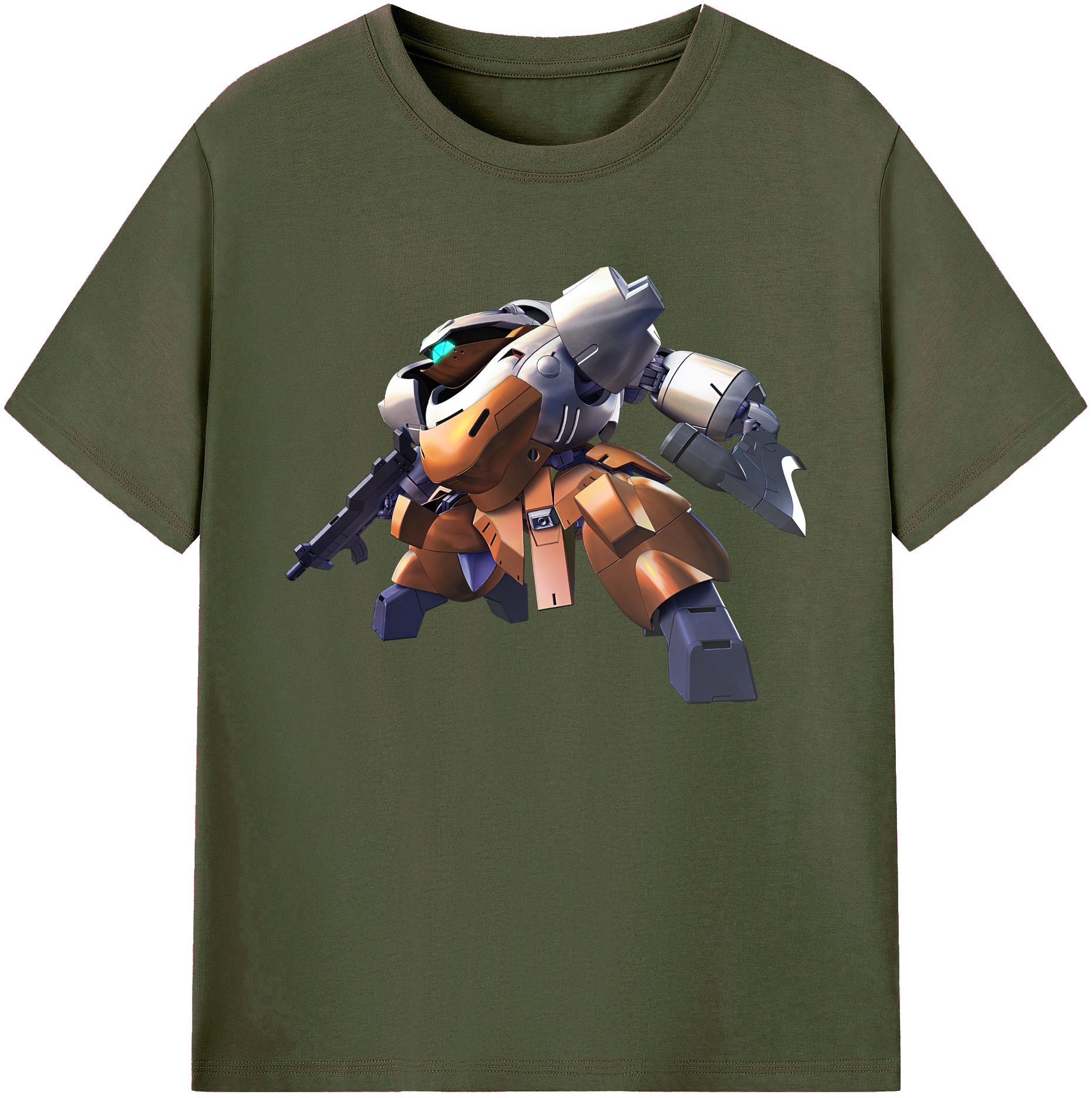 （画像用） 機動戦士ガンダム Mobile Suit Gundam 綿100％ メンズ半袖Tシャツ｜肌触りやわらか＆通気性